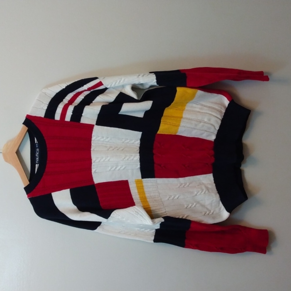 Nautica Colorblock Crewneck Sweater - Brand New without tags never worn